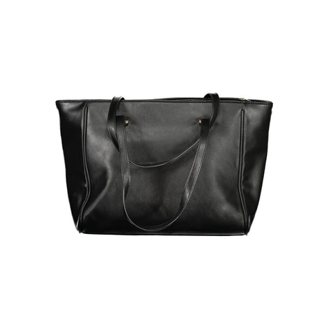 Laura Biagiotti Black PVC Women Handbag Laura Biagiotti