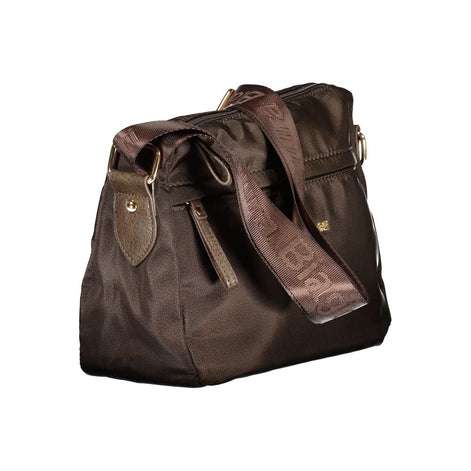 Laura Biagiotti Brown Polyester Women Handbag Laura Biagiotti