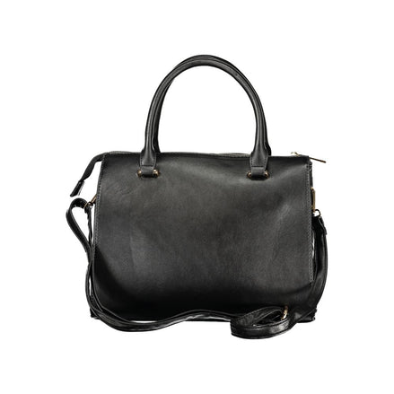 Laura Biagiotti Black PVC Women Handbag Laura Biagiotti