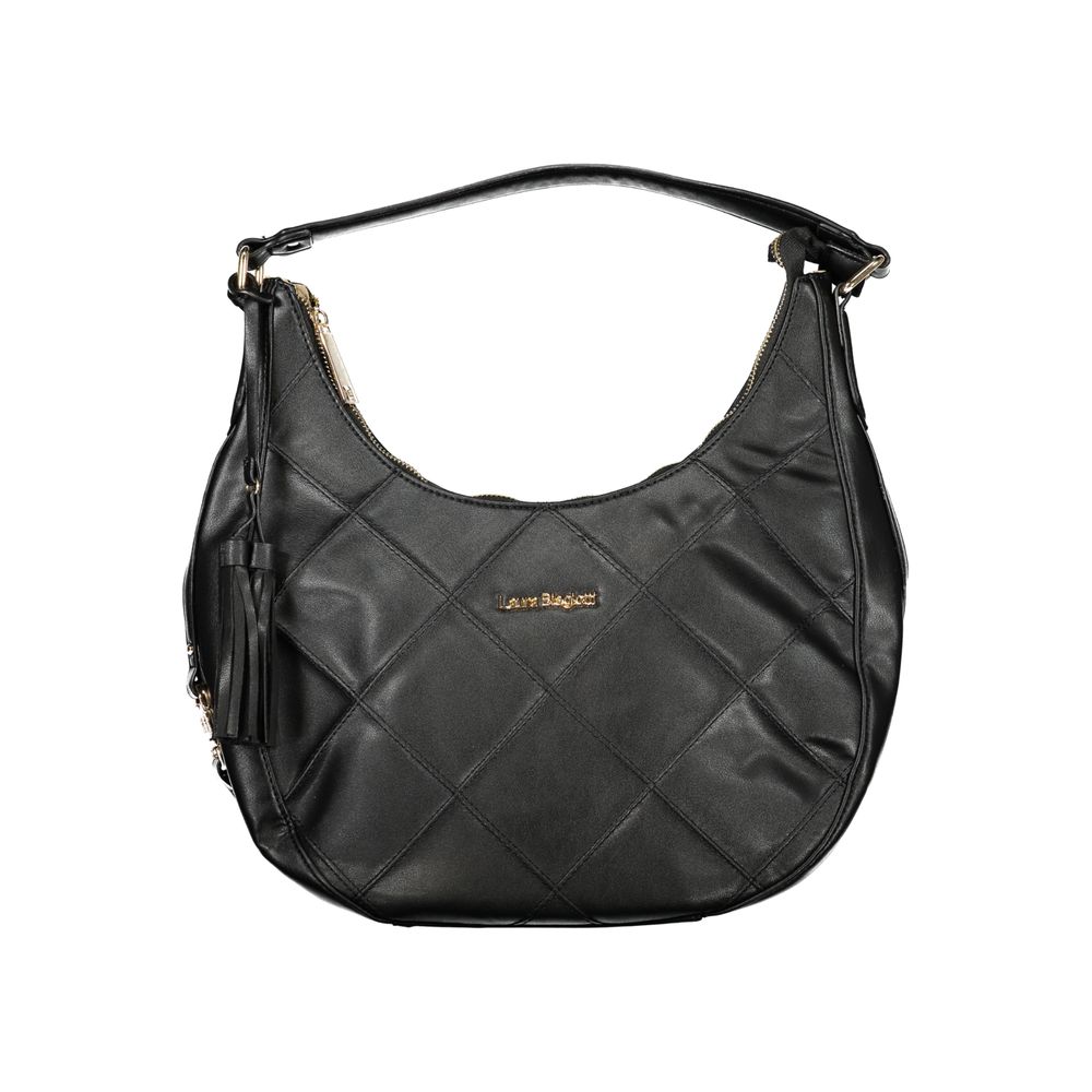 Laura Biagiotti Black PVC Women Handbag Laura Biagiotti