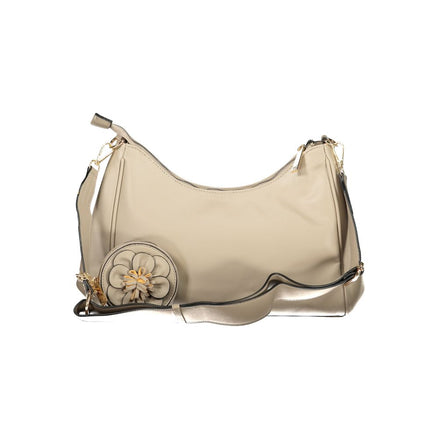 Laura Biagiotti Beige PVC Women Handbag Laura Biagiotti