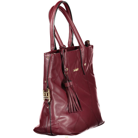 Laura Biagiotti Red PVC Women Handbag Laura Biagiotti