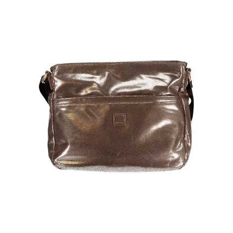 Laura Biagiotti Bronze Polyester Women Handbag Laura Biagiotti
