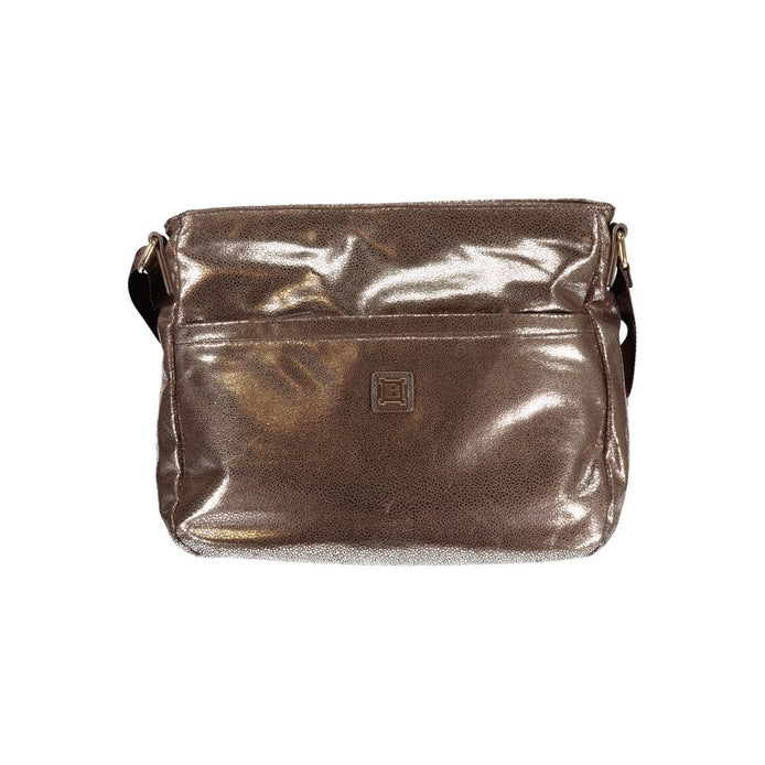 Laura Biagiotti Bronze Polyester Women Handbag Laura Biagiotti
