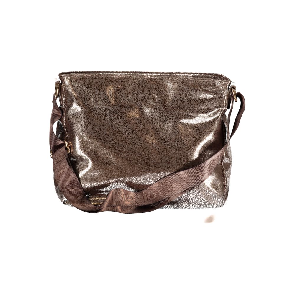 Laura Biagiotti Bronze Polyester Women Handbag Laura Biagiotti