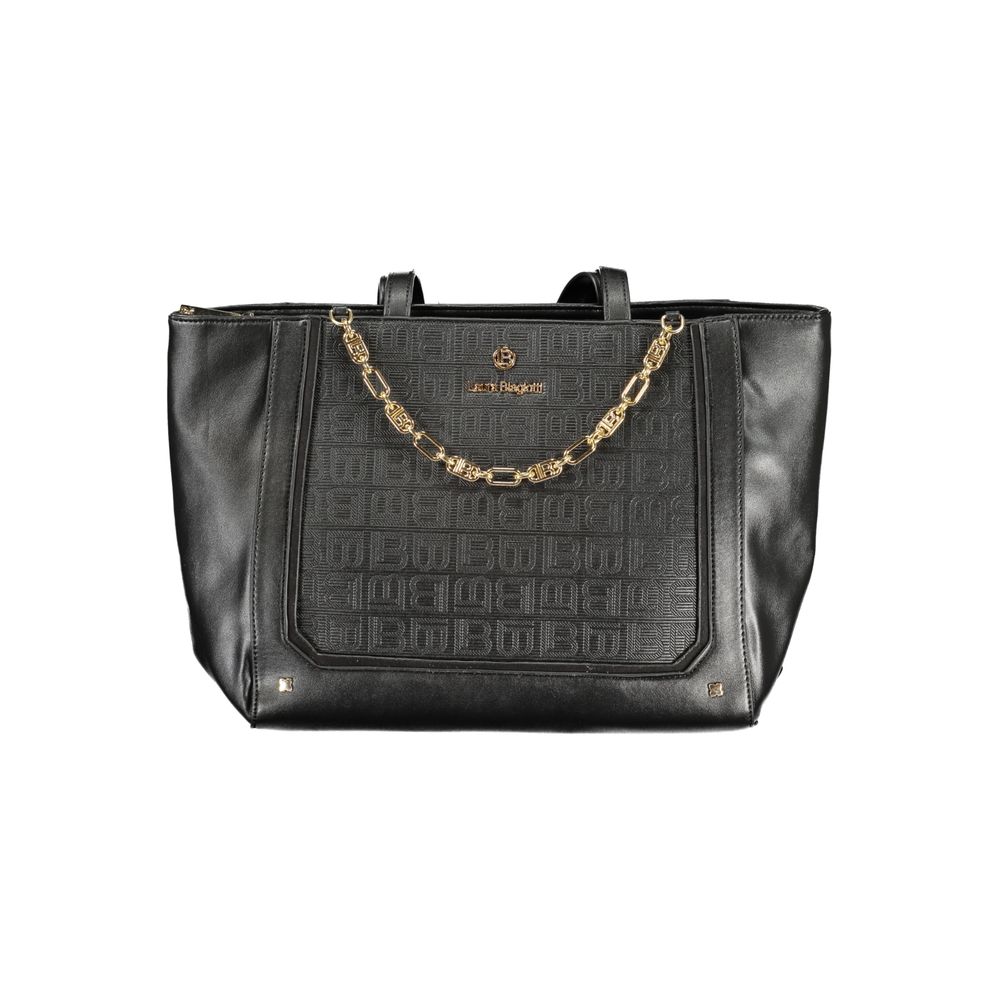 Laura Biagiotti Black PVC Women Handbag Laura Biagiotti