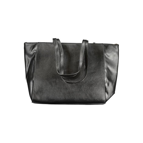 Laura Biagiotti Black PVC Women Handbag Laura Biagiotti