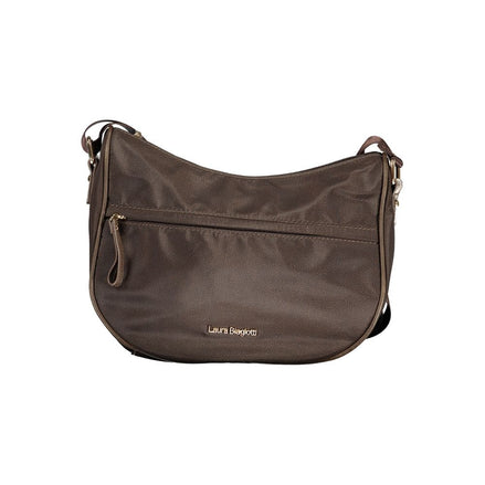 Laura Biagiotti Brown Polyester Women Handbag Laura Biagiotti