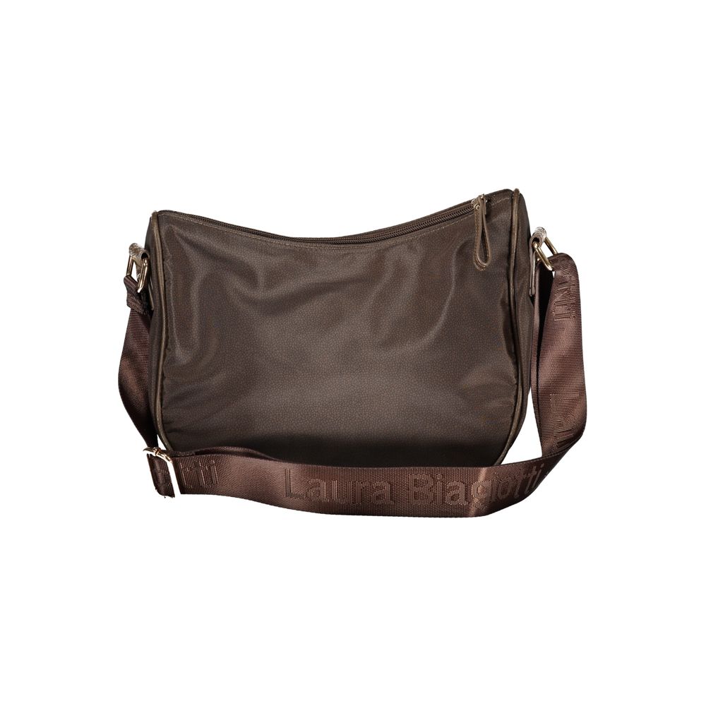 Laura Biagiotti Brown Polyester Women Handbag Laura Biagiotti