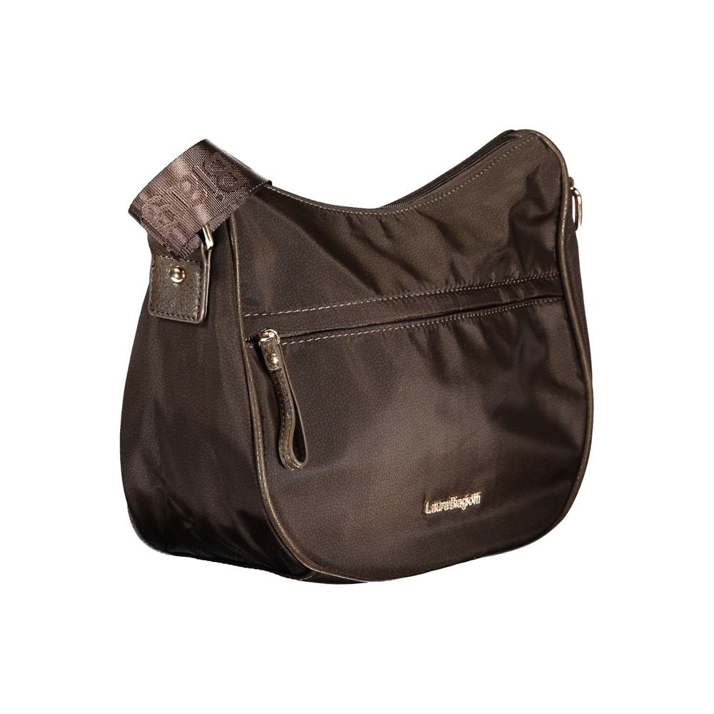 Laura Biagiotti Brown Polyester Women Handbag Laura Biagiotti