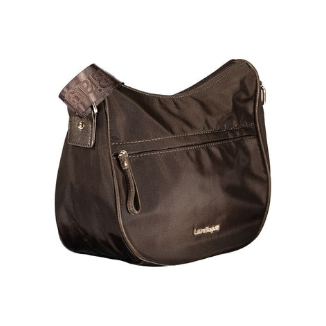 Laura Biagiotti Brown Polyester Women Handbag Laura Biagiotti