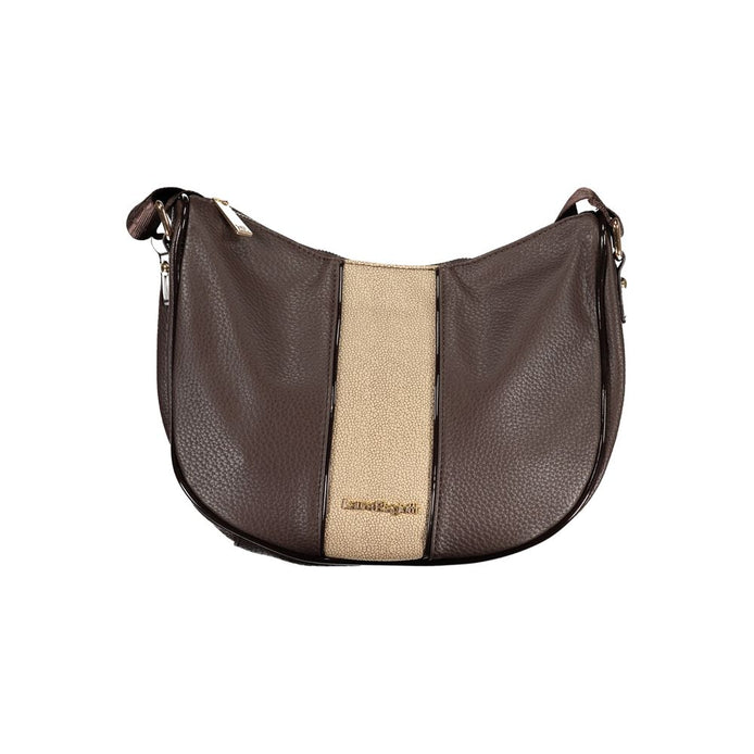Laura Biagiotti Brown PVC Women Handbag Laura Biagiotti