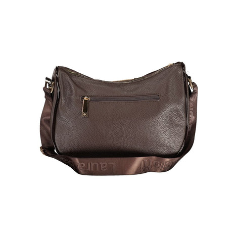 Laura Biagiotti Brown PVC Women Handbag Laura Biagiotti