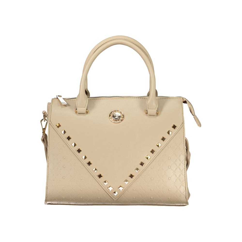 Laura Biagiotti Beige PVC Women Handbag Laura Biagiotti