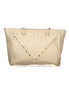 Laura Biagiotti Beige PVC Women Handbag Laura Biagiotti