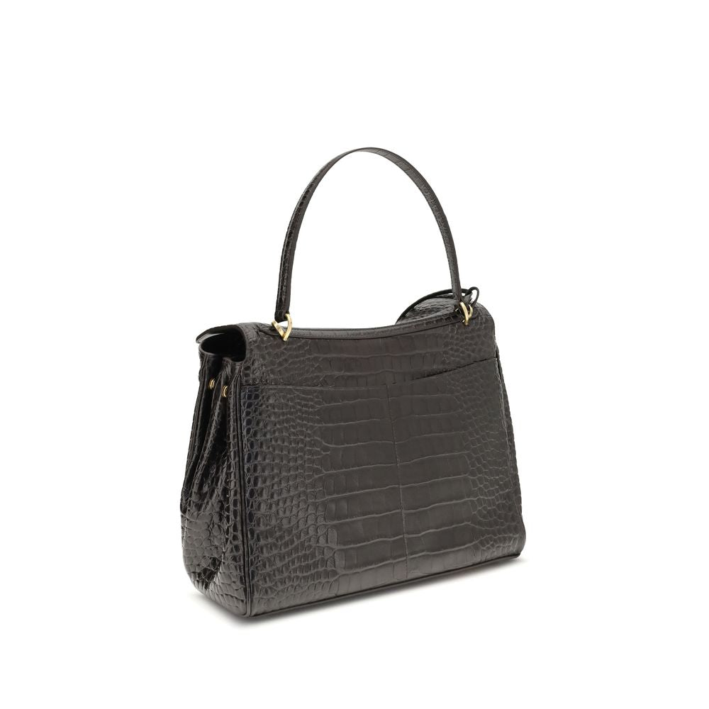 Balenciaga Brown Calf Leather Bos Taurus Handbag Balenciaga