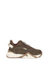 Fendi Brown Rubber Athletic Sneakers Fendi