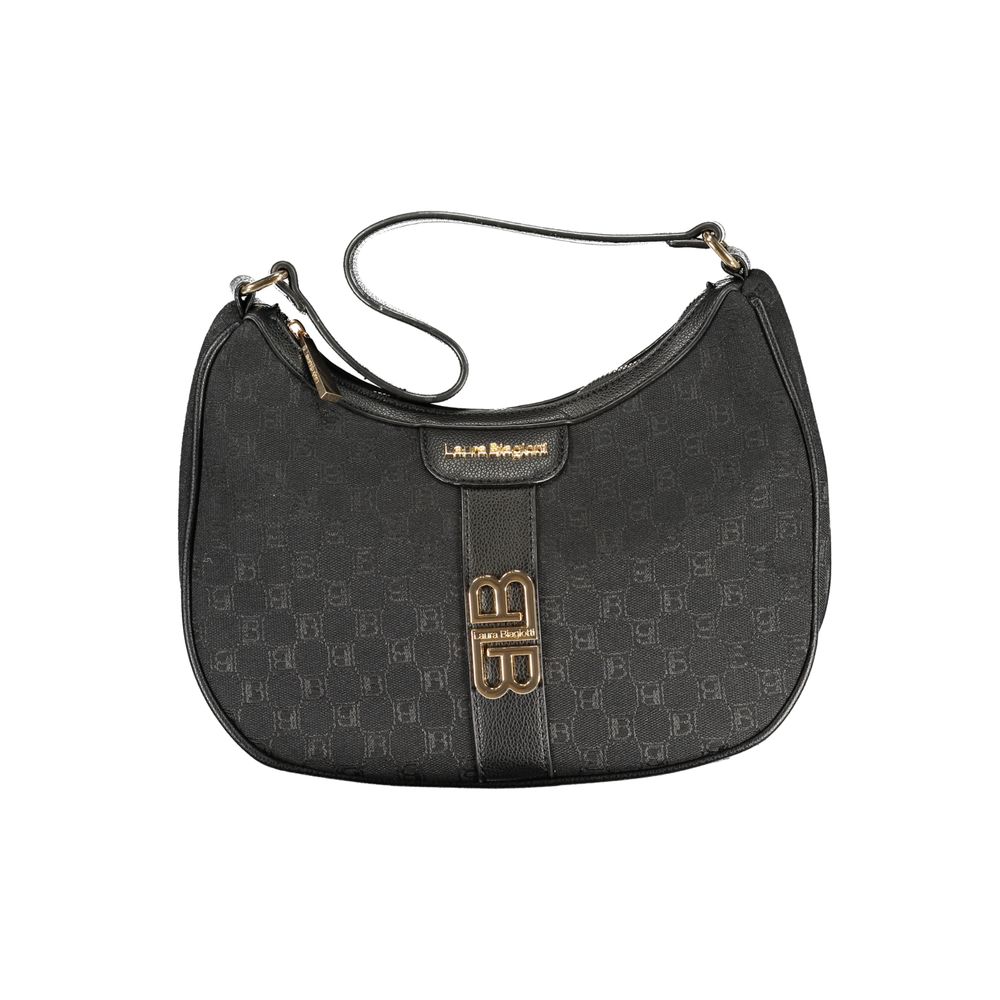 Laura Biagiotti Black Polyester Women Handbag Laura Biagiotti