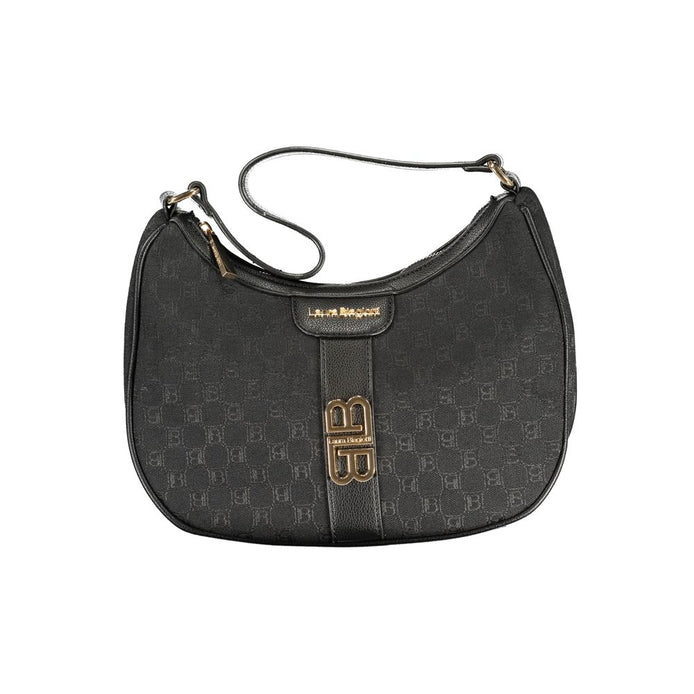Laura Biagiotti Black Polyester Women Handbag Laura Biagiotti
