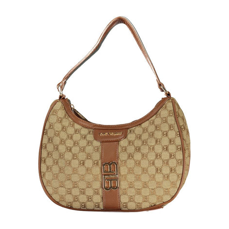 Laura Biagiotti Beige Polyester Women Handbag Laura Biagiotti