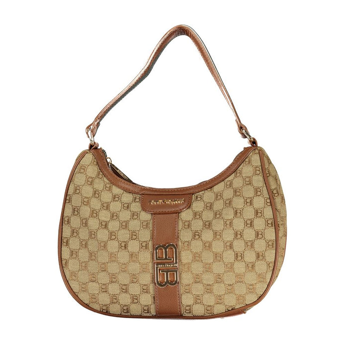 Laura Biagiotti Beige Polyester Women Handbag Laura Biagiotti