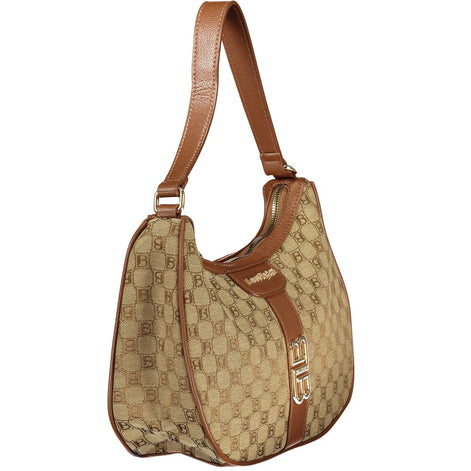 Laura Biagiotti Beige Polyester Women Handbag Laura Biagiotti