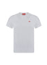 Diesel White Cotton T-Shirt Diesel