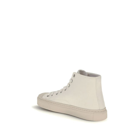 Vivienne Westwood White Cotton High Top Sneakers Vivienne Westwood
