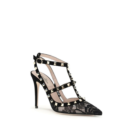 Valentino Garavani Black Polyamide Platform Pumps Valentino Garavani