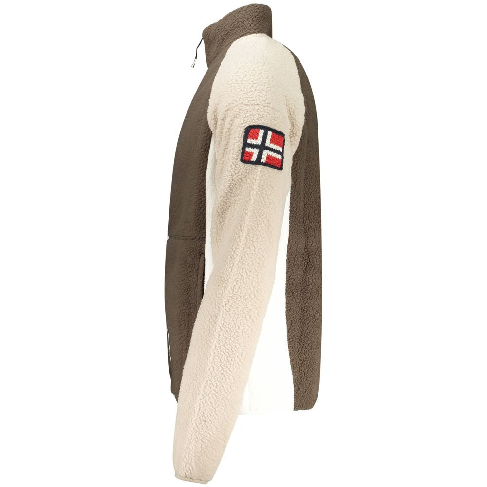 Norway 1963 Marrone Polyester Men Sweatshirt Norway 1963