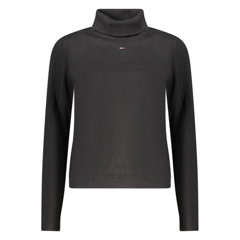 Tommy Hilfiger Black Cotton Women Sweater Tommy Hilfiger