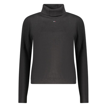 Tommy Hilfiger Black Cotton Women Sweater Tommy Hilfiger