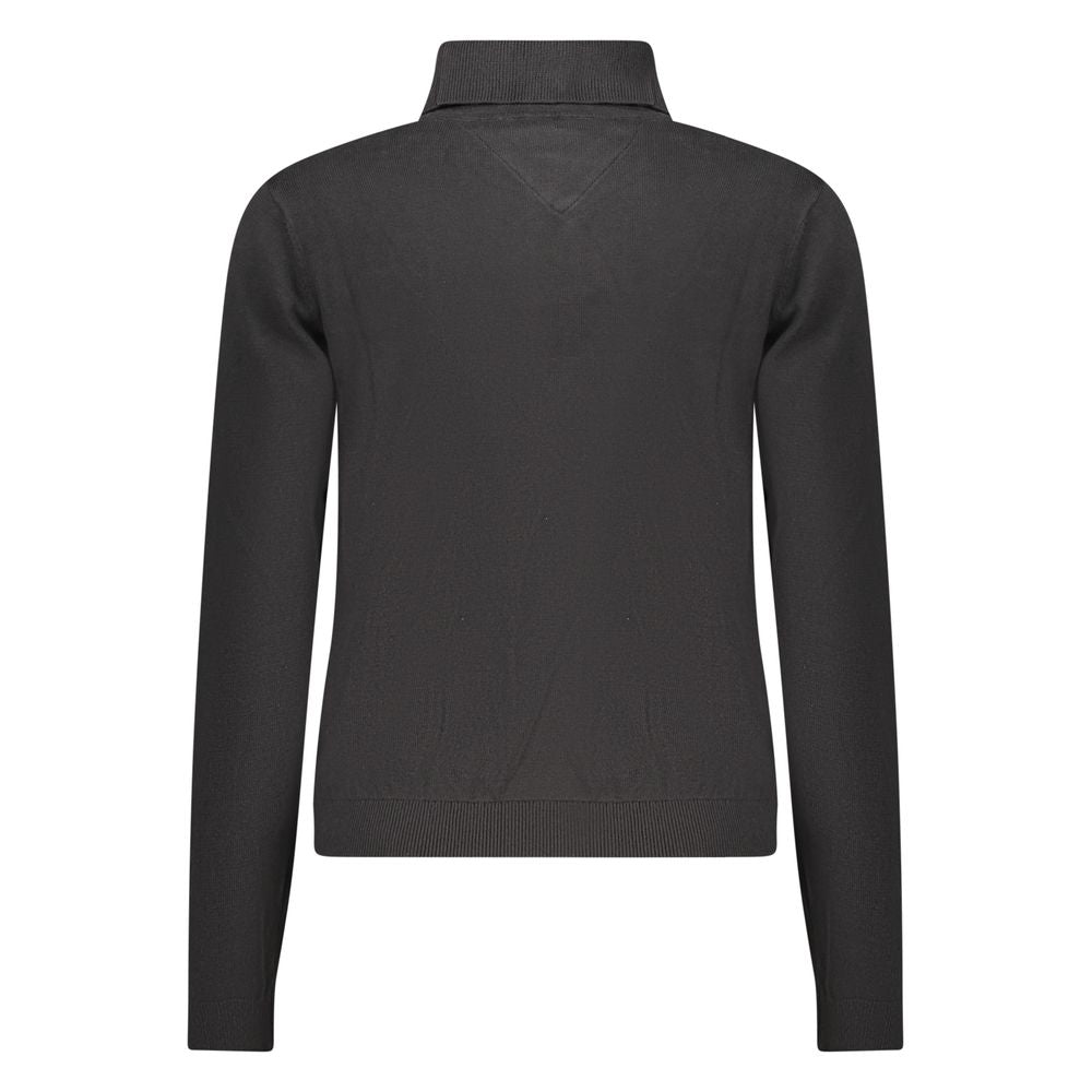 Tommy Hilfiger Black Cotton Women Sweater Tommy Hilfiger