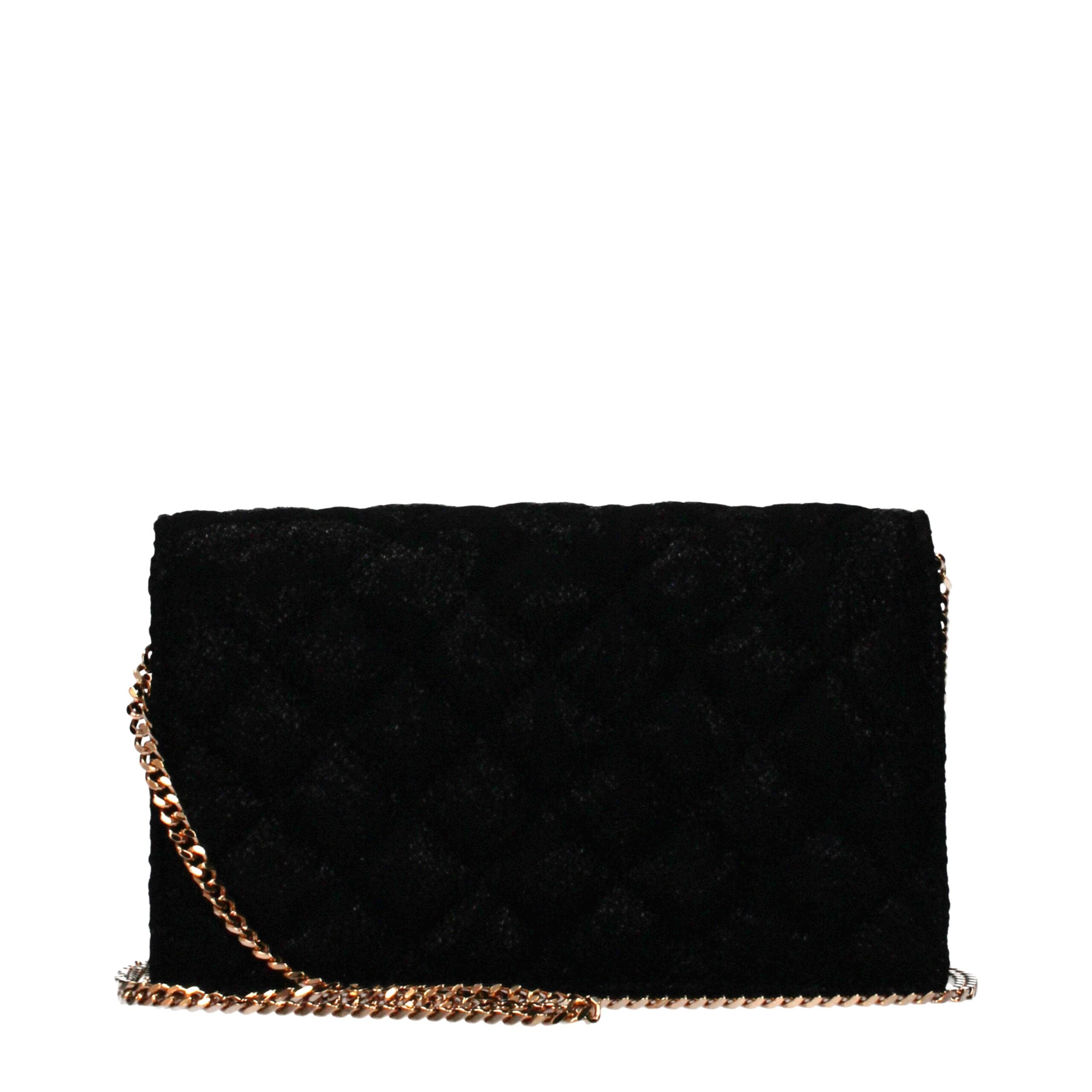 Versace Black Fabric Clutch Bag Versace