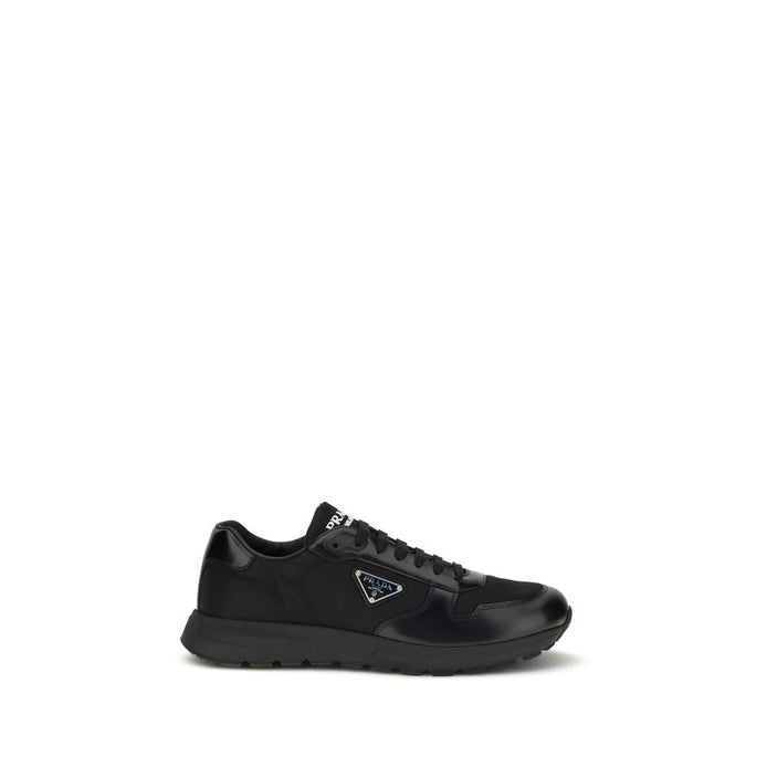 Prada Black Recycled Polyamide Athletic Sneakers Prada