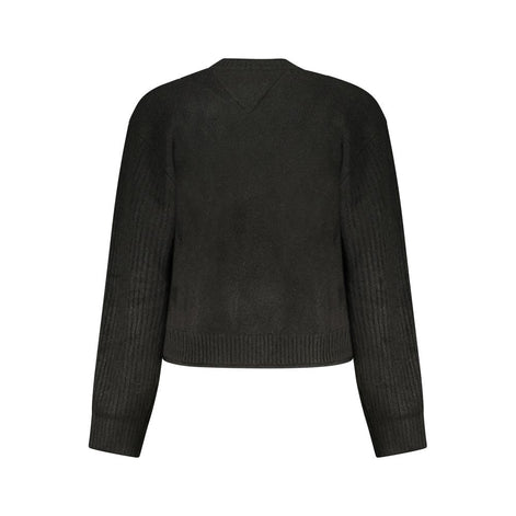 Tommy Hilfiger Black Wool Women Sweater Tommy Hilfiger