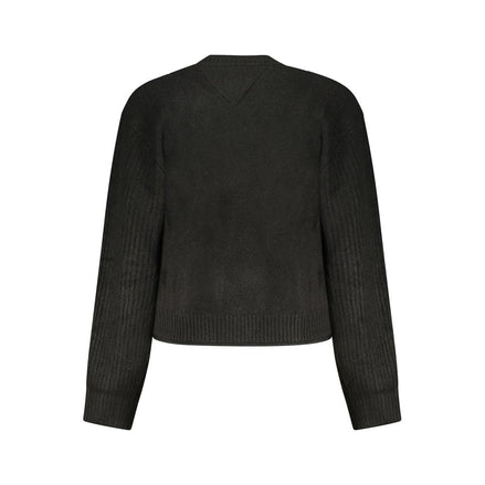 Tommy Hilfiger Black Wool Women Sweater Tommy Hilfiger