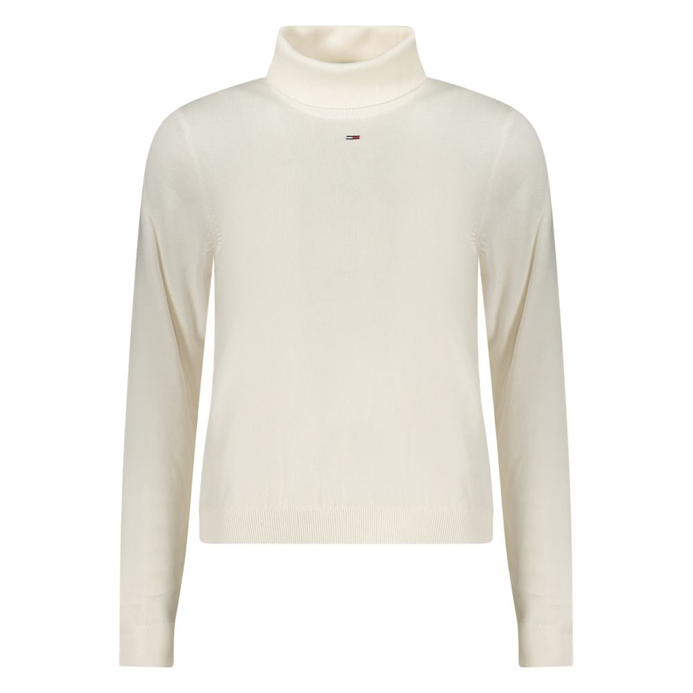 Tommy Hilfiger White Cotton Women Sweater Tommy Hilfiger