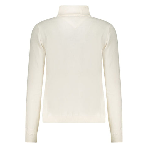 Tommy Hilfiger White Cotton Women Sweater Tommy Hilfiger