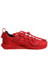 Dolce & Gabbana Red Logo Lace Low Top NS1 Sneakers Shoes Dolce & Gabbana