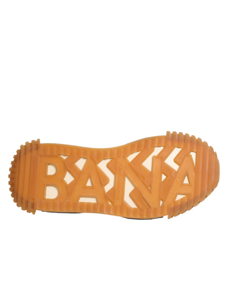 Dolce & Gabbana Multicolor Logo Low Top NS1 Sneakers Shoes Dolce & Gabbana