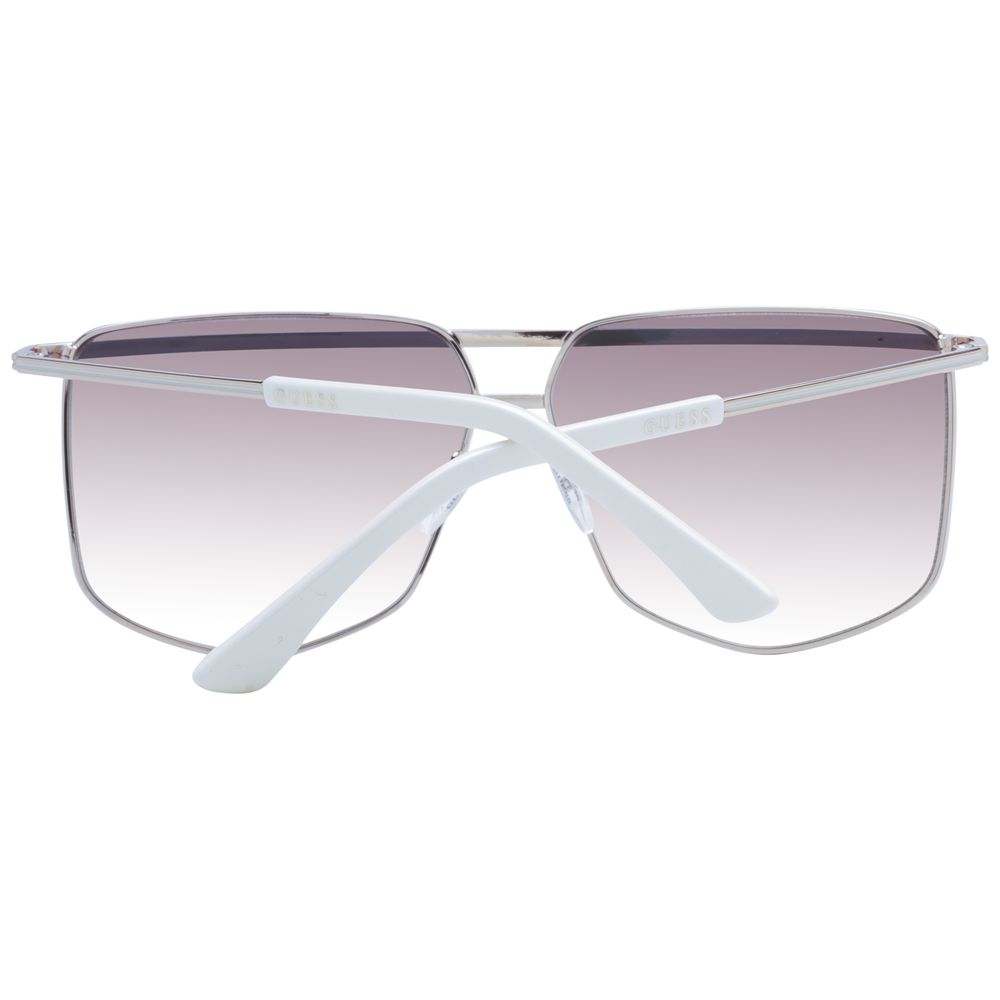 Guess Silver Metal Sunglasses Guess