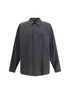 Balenciaga Black Wool Pattern Shirt Balenciaga