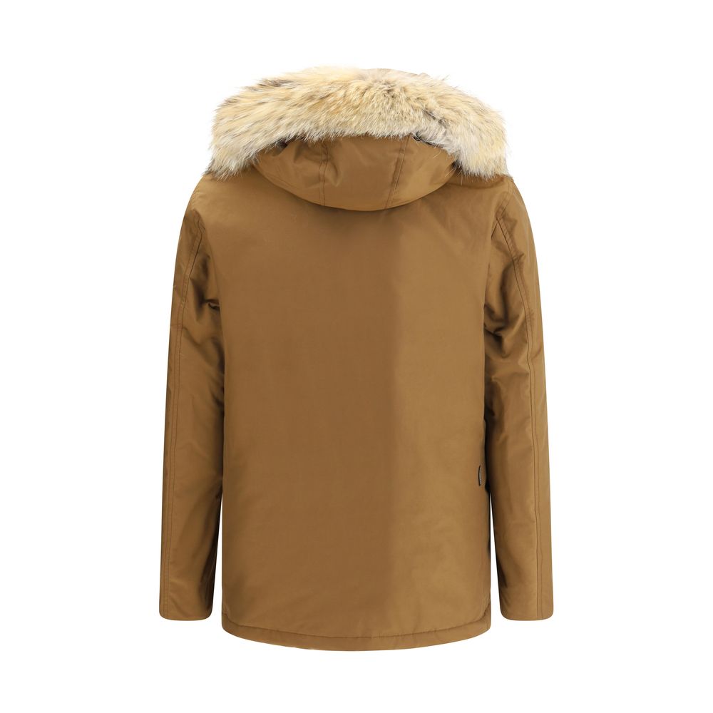 Woolrich Beige Polyamide Parka Woolrich