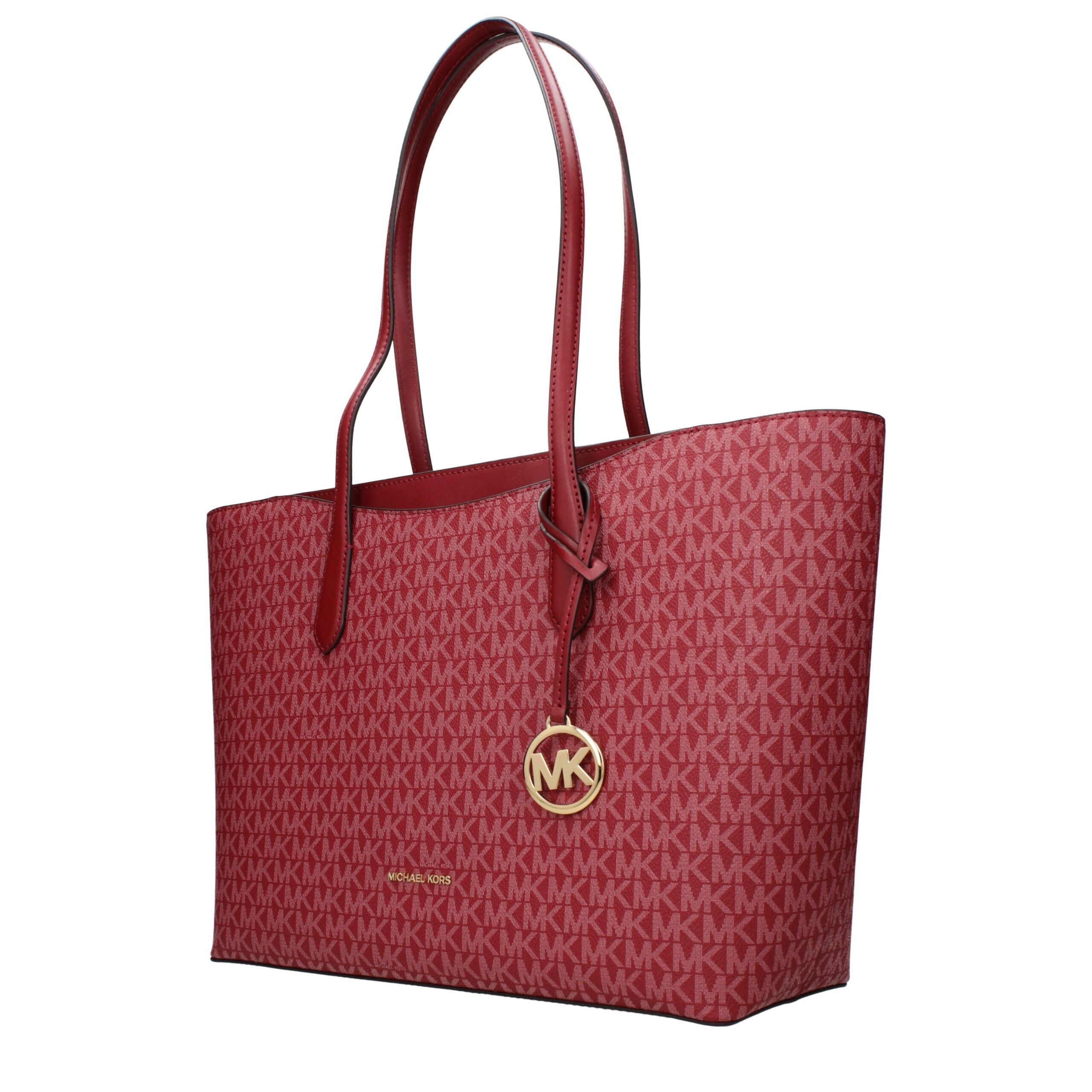 Michael Kors Red Fabric Shoulder Bag Michael Kors