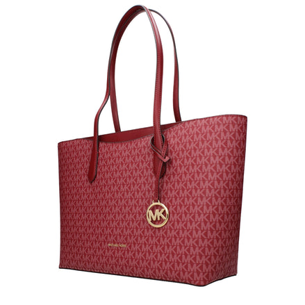 Michael Kors Red Fabric Shoulder Bag Michael Kors