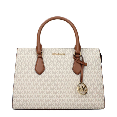 Michael Kors Beige Fabric Handbag Michael Kors