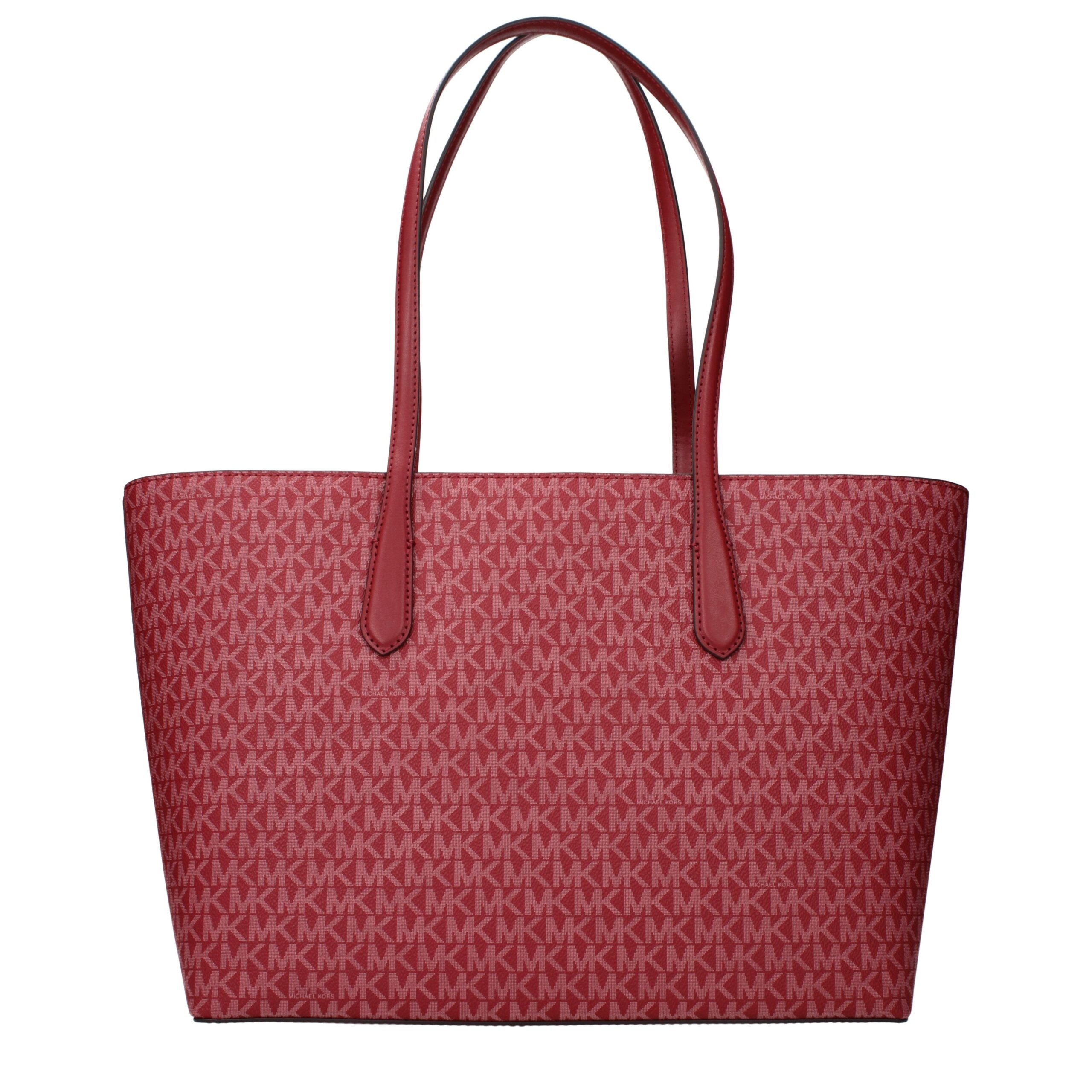 Michael Kors Red Fabric Shoulder Bag Michael Kors