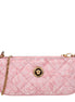 Versace Pink Fabric Crossbody Bag Versace