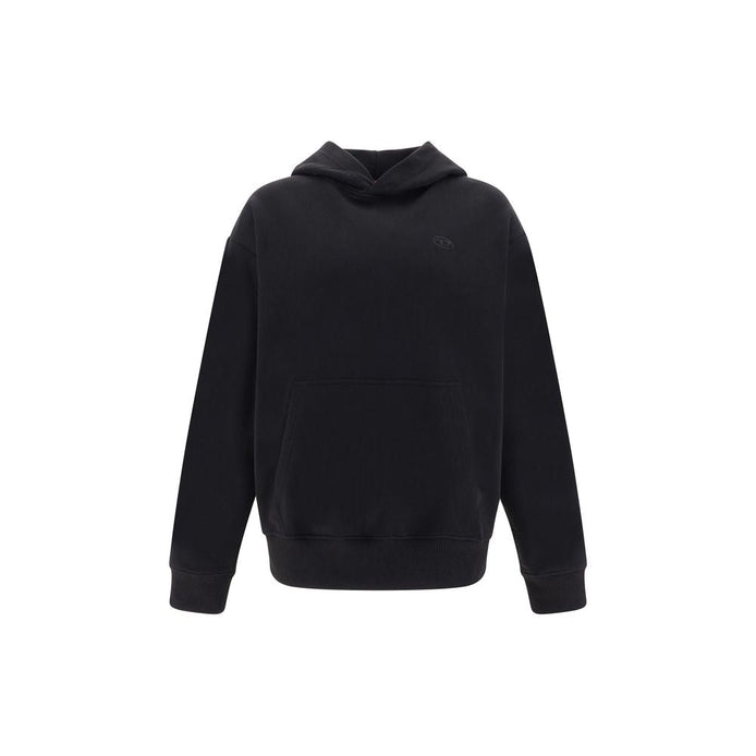 Diesel Black Elastane Sweatshirt Diesel